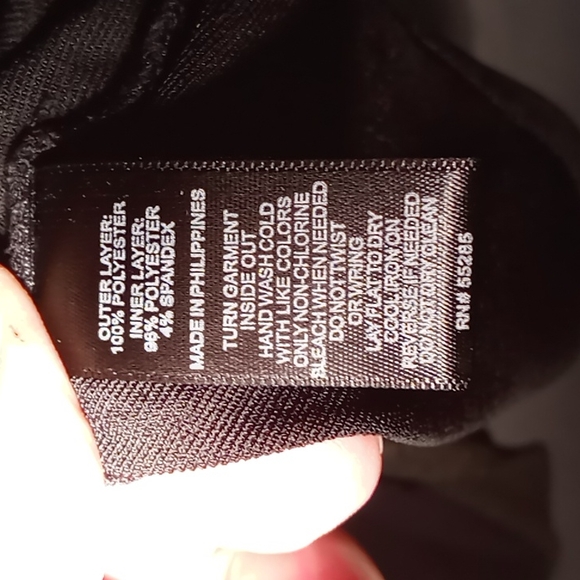 Express Petite Black Sheer w Gold Underlay Spaghetti Strap Shirt Petite XS - Picture 10 of 11